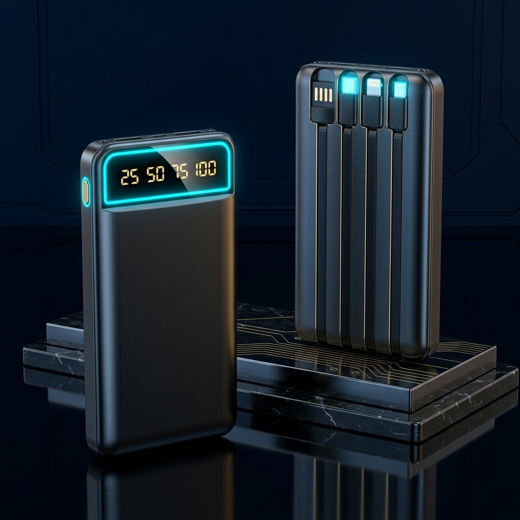 Power Bank Portátil 10000mAh Carga Rápida